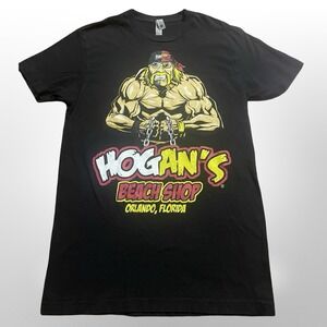Hulk Hogan Hogan's Beach Shop  Orlando , FL T Shirt‎ Men's Small Clean Rare